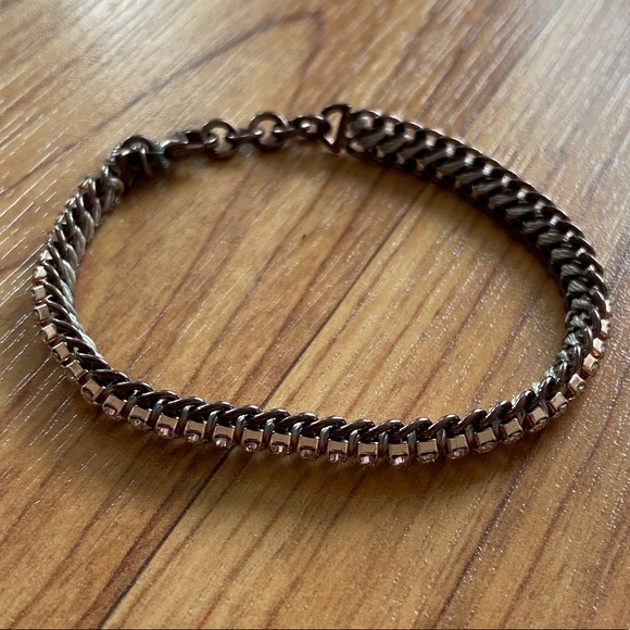 Stella & Dot Metal/Crystal Bracelet - Picture 3 of 5